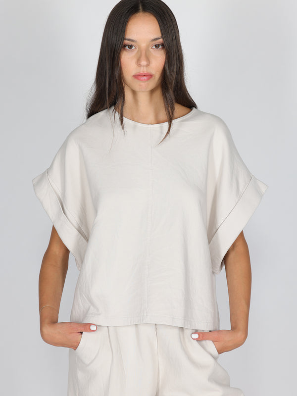 T-shirt in felpa