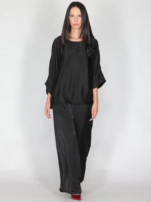 Maglia in raso larga