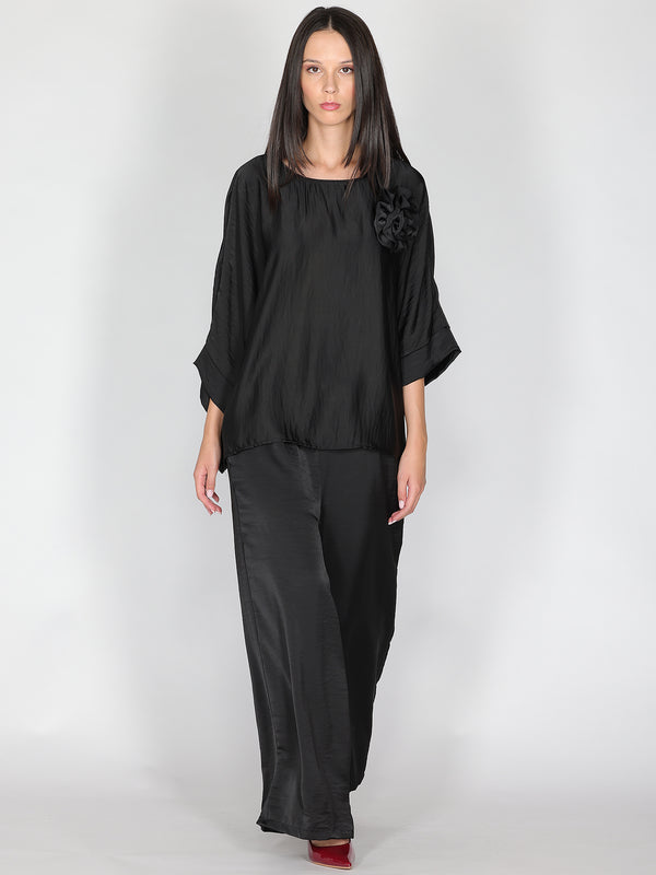 Maglia in raso larga