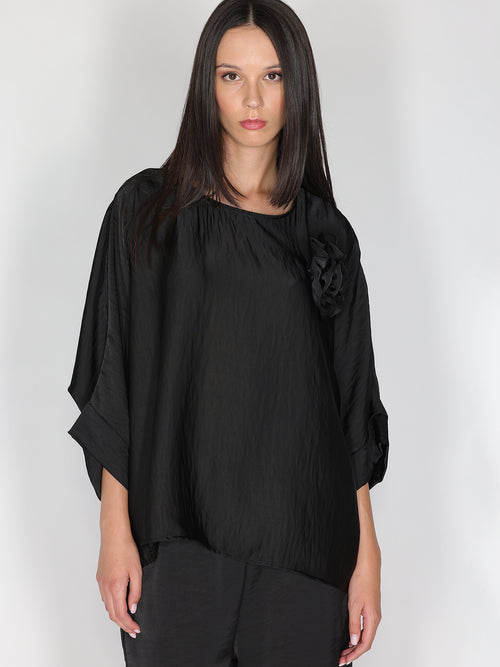 Maglia in raso larga