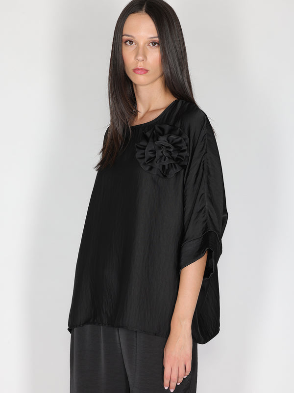 Maglia in raso larga