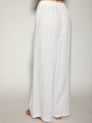 Pantalone Bianco in lino