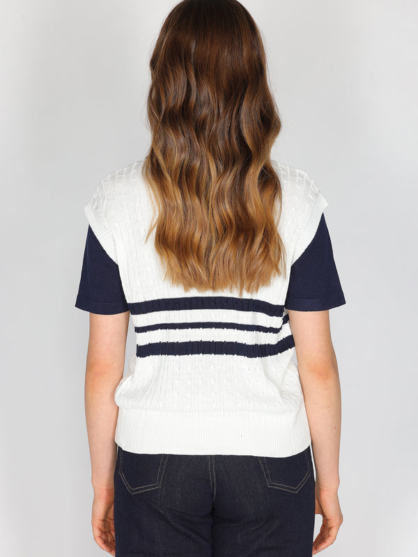 Maglia con trecce