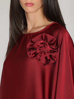 Maglia in raso larga