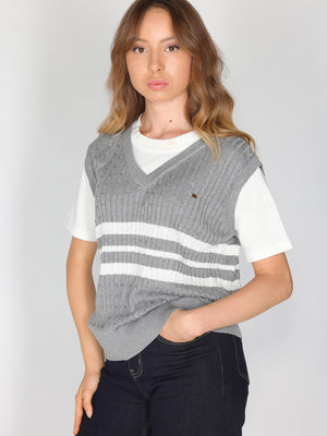 Maglia con trecce