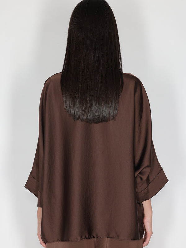 Maglia in raso larga