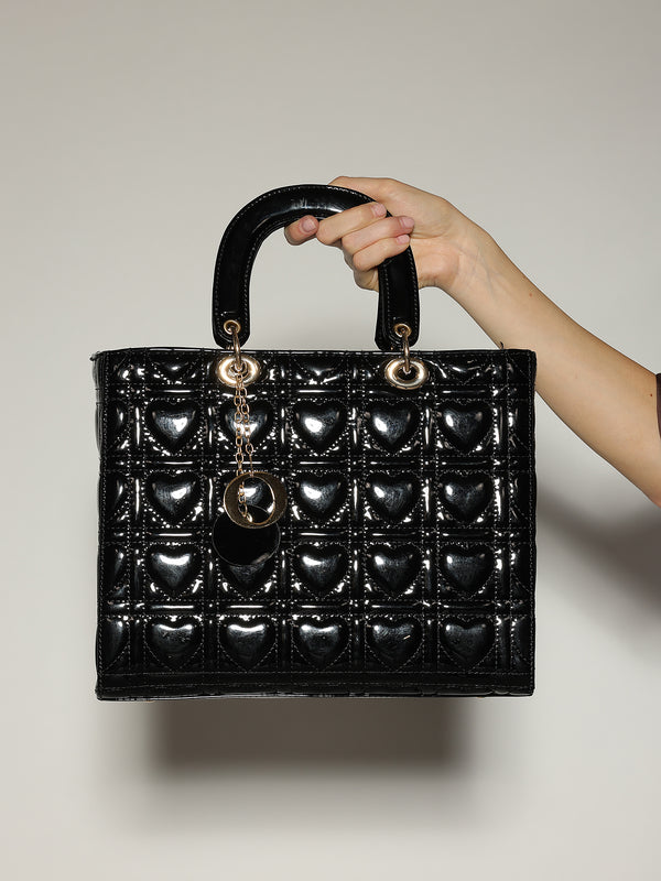Borsa Nero lucida