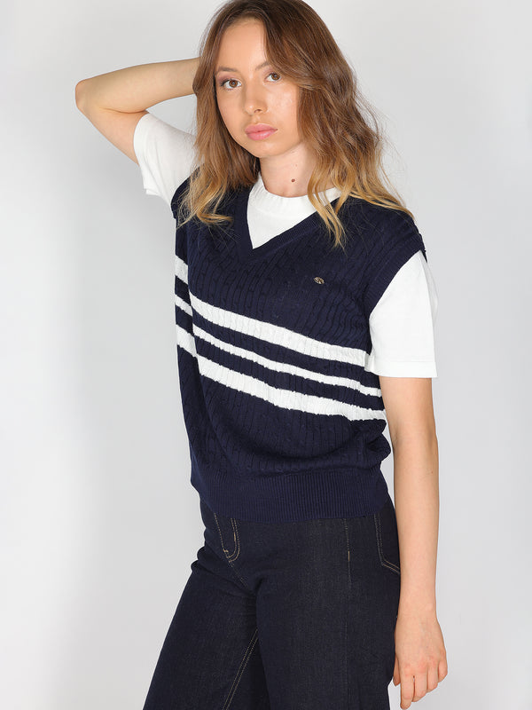 Maglia con trecce