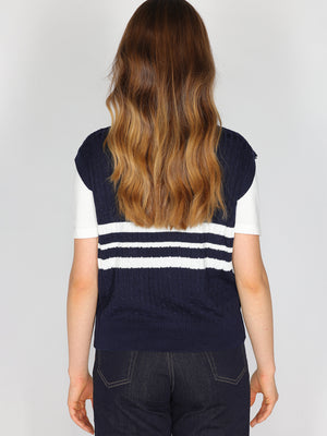 Maglia con trecce
