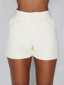 Shorts con motivo a D