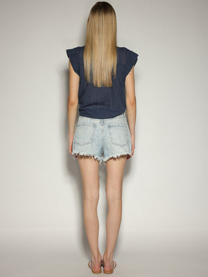 Shorts jeans strass