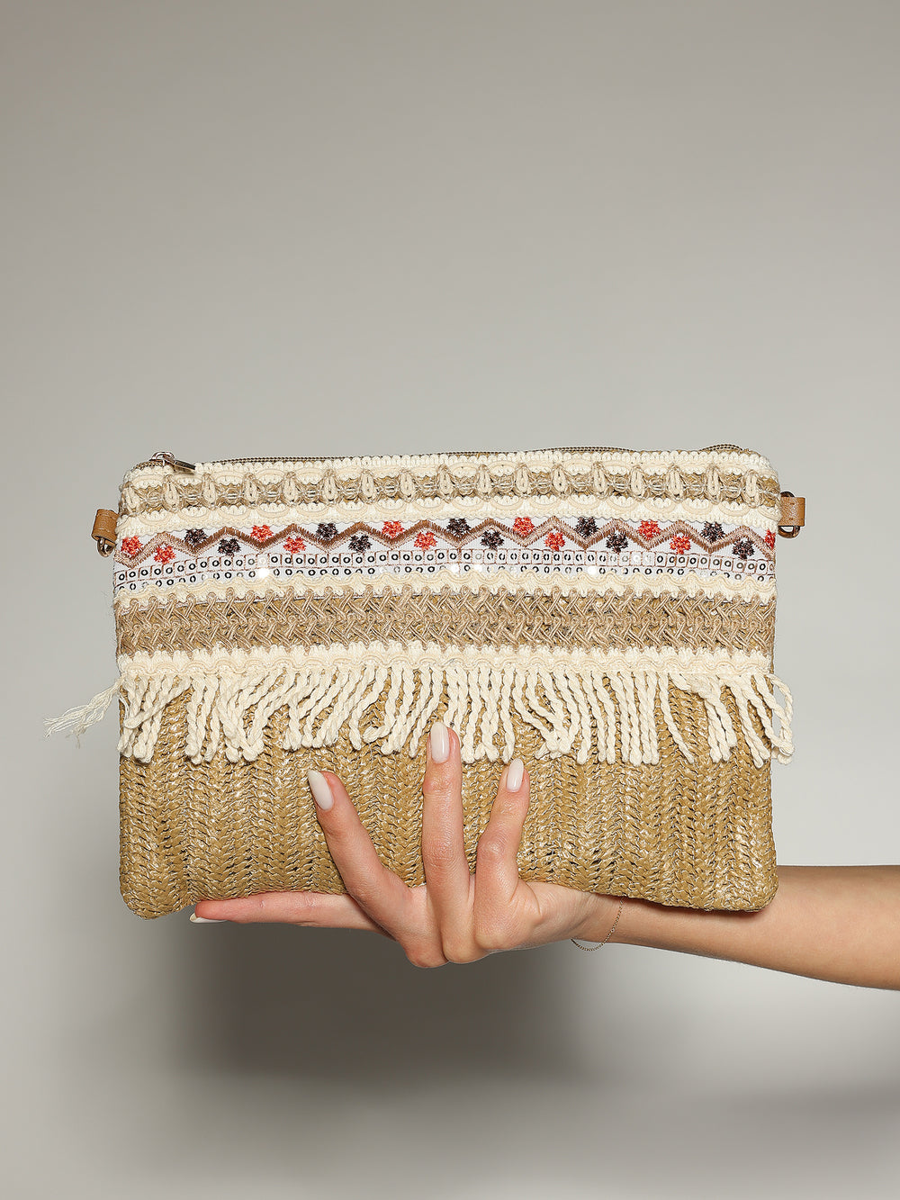 Pochette con paillettes
