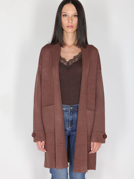 Cardigan con tasche
