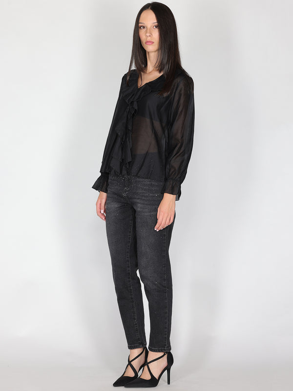 Maglia con balze