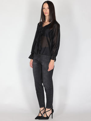 Jeans con strass