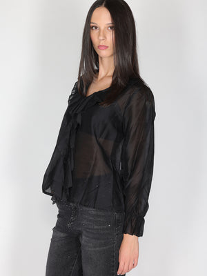 Maglia con balze