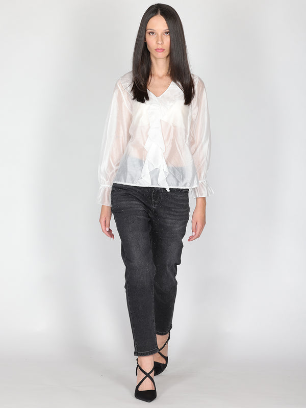Maglia con balze