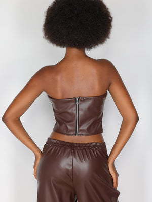 Top in ecopelle