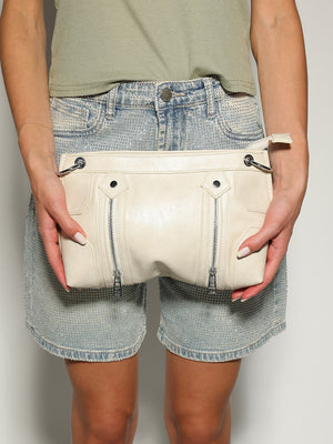 Borsa Panna zip profilo