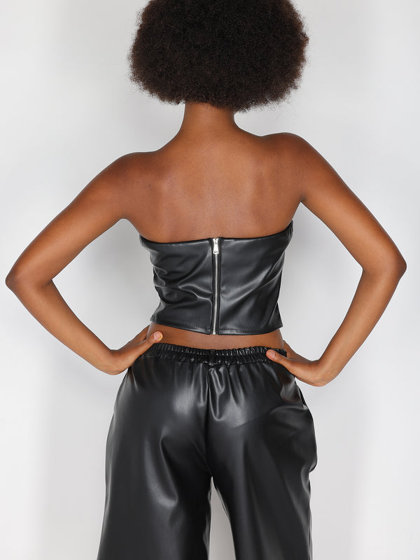 Top in ecopelle