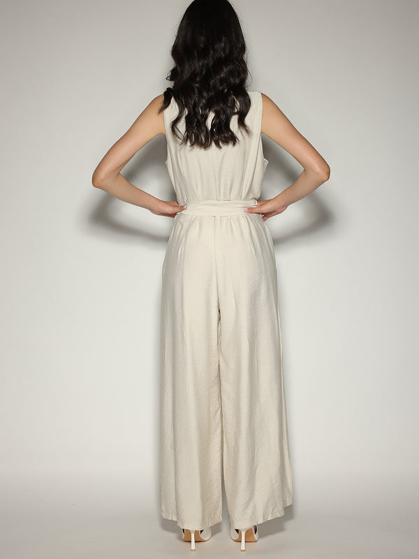 Tuta Beige in viscosa