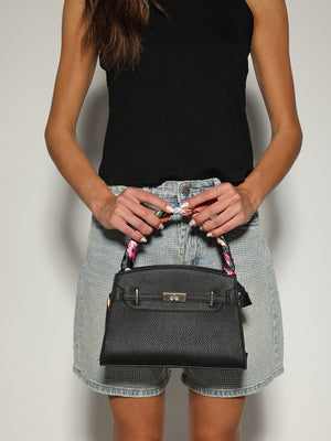 Borsa manico foulard