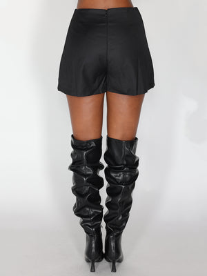 Pantalone corto con strass