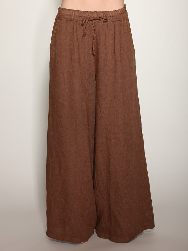 Pantaloni in lino