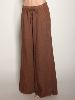 Pantaloni in lino