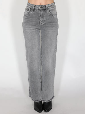 Jeans Grigio a palazzo