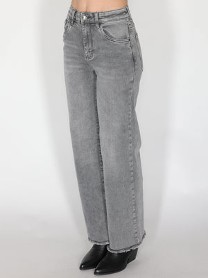 Jeans Grigio a palazzo