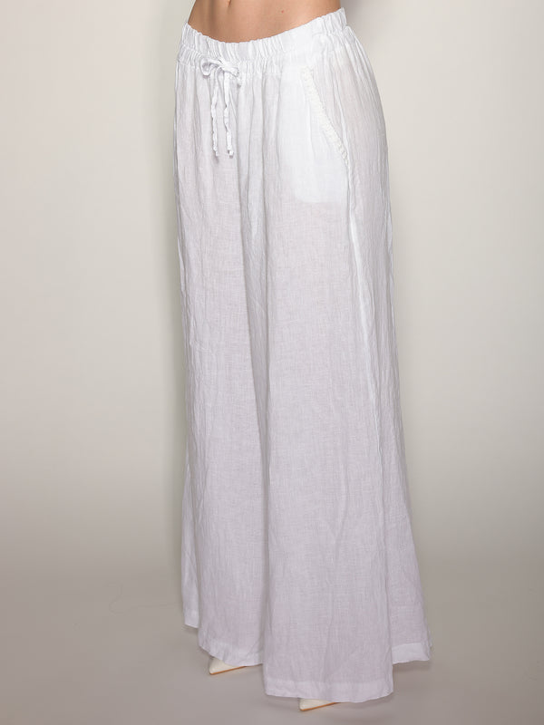 Pantaloni in lino