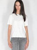 T-shirt con strass