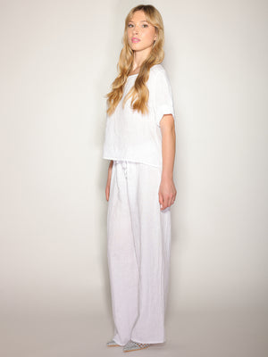 Pantaloni in lino