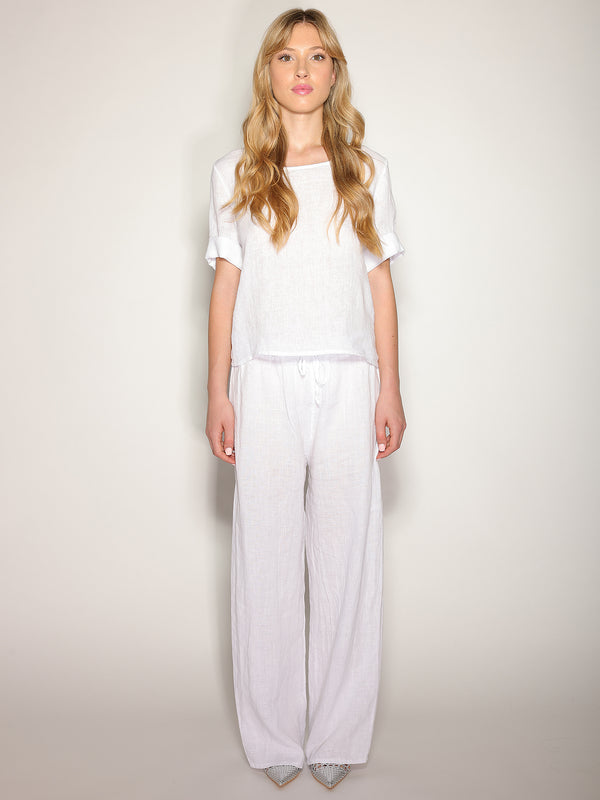 Pantaloni in lino
