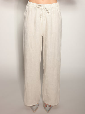 Pantaloni in lino