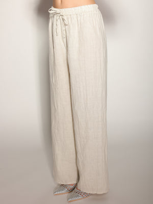 Pantaloni in lino