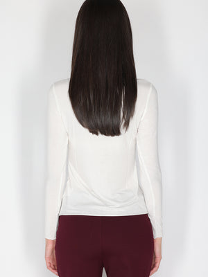 Maglia collo barchetta