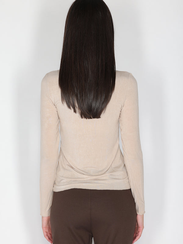Maglia collo barchetta
