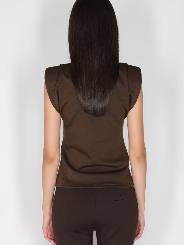 Maglia con spalline