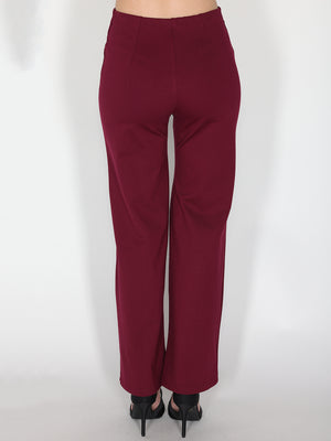 Pantalone palazzo con bottoni