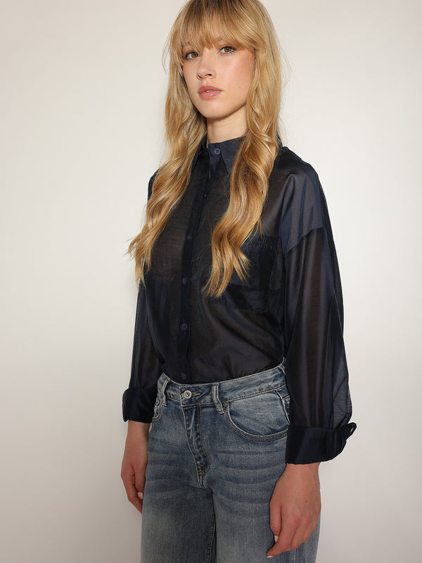 Camicia con tasca