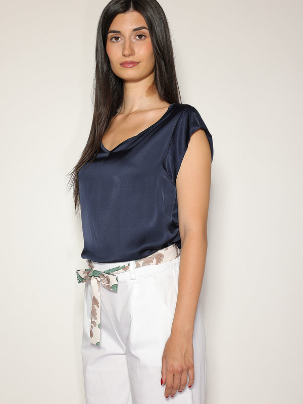 T-shirt in raso