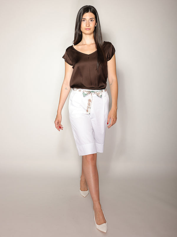 T-shirt in raso