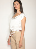 T-shirt in raso