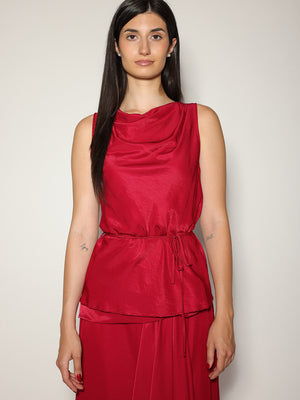 Top India con cintura