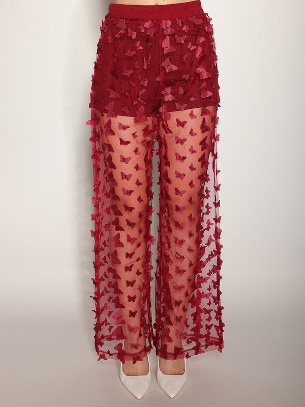 Pantaloni India in tulle