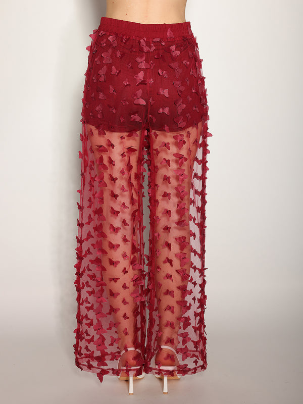 Pantaloni India in tulle