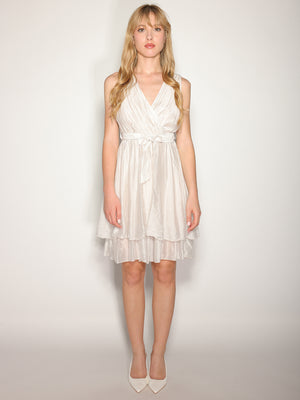 Abito Beige collo V