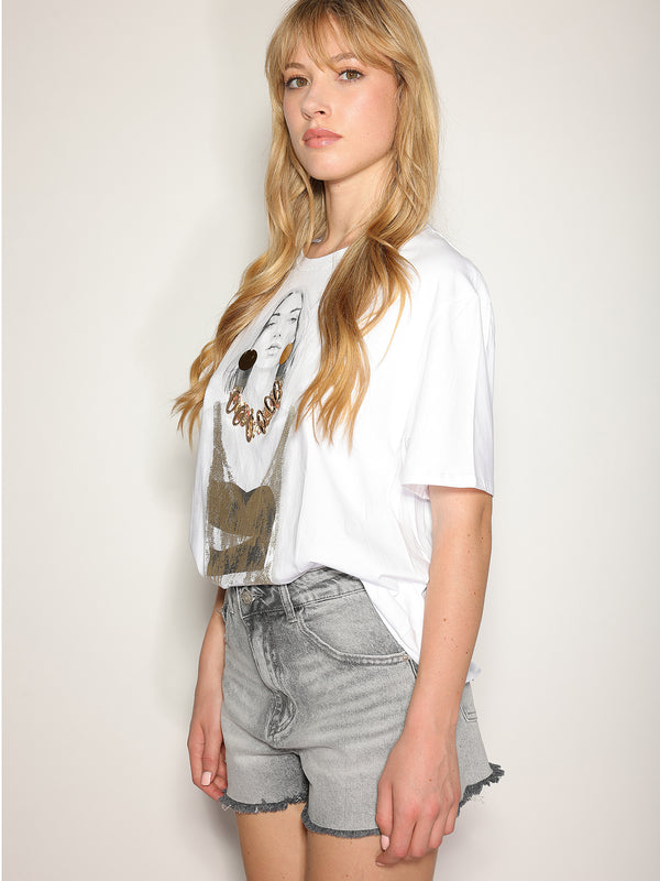 T-shirt con stampa